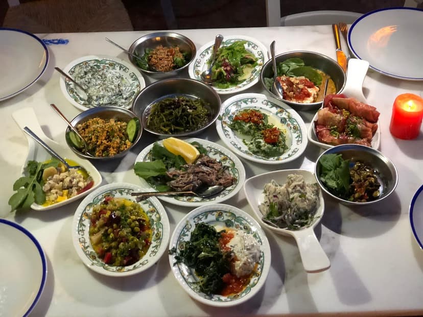 Mermer Masada Meze Sergisi